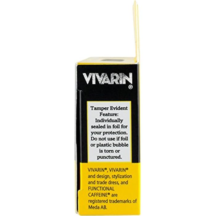 Vivarin® Brand Alertness Aid, 16 Tablets per Box (Pack of 6 Boxes) - Image 4