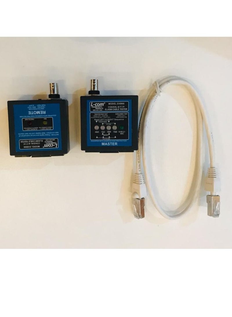 L-com DXB66 UTP, FTP and Coaxial Professional Test Set for LAN Cabling and Premise Wiring - Image 3