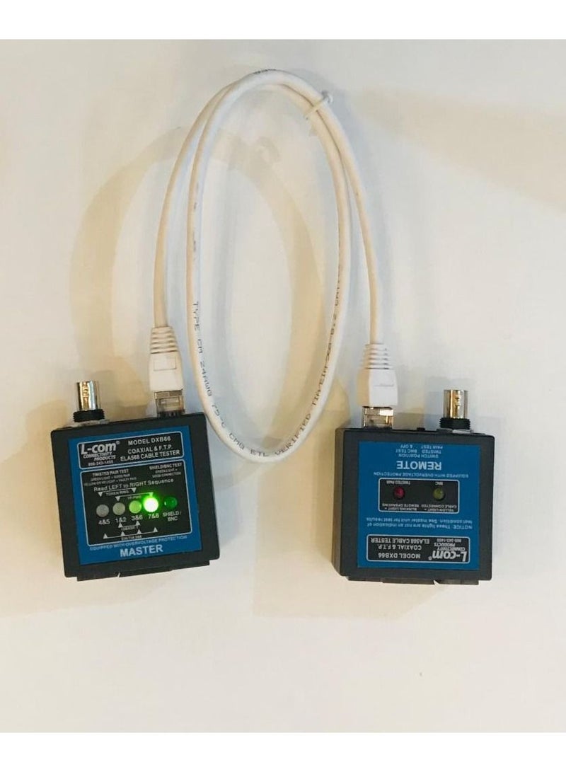 L-com DXB66 UTP, FTP and Coaxial Professional Test Set for LAN Cabling and Premise Wiring - Image 4