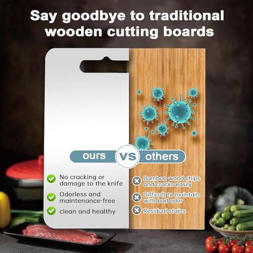 Silver Shark Stainless Steel Chopping Board, Size 25 CM X 35 CM, 1.5 MM Thickness - Image 2