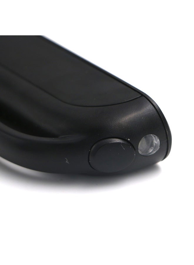 Multifunctional LED Flashlight Black 20x7x5cm - Image 2