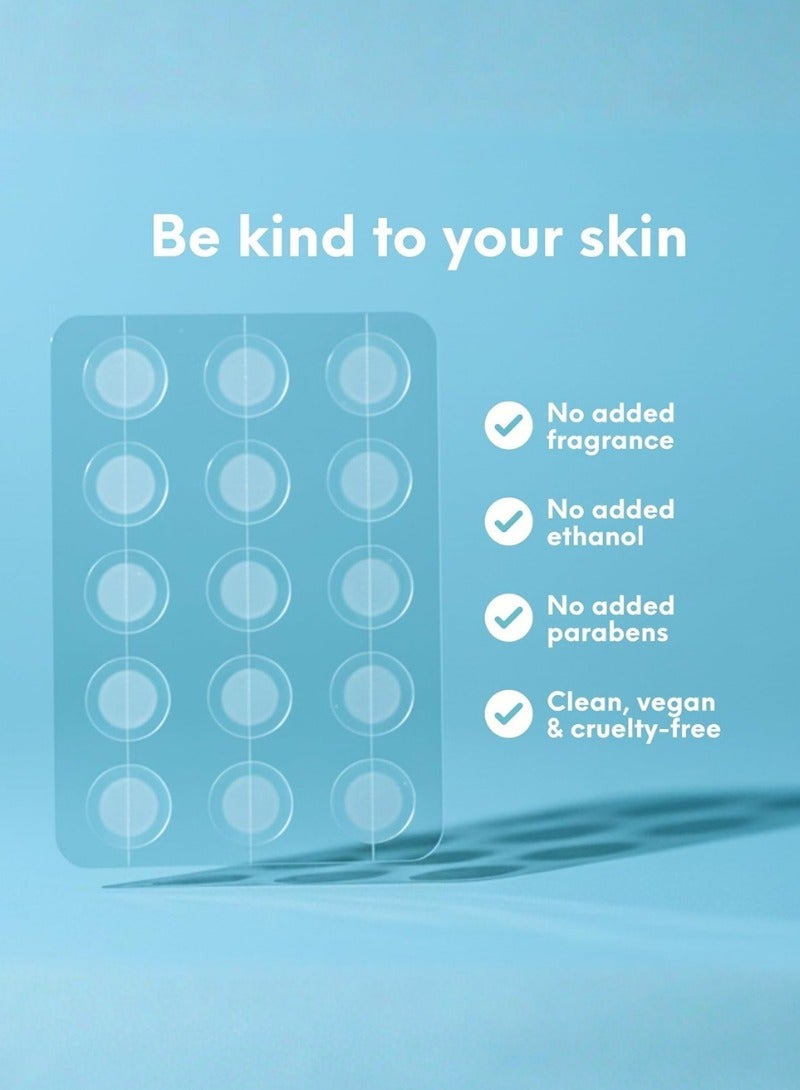 SKIN CHOICE SkinChoice Breakout Patch Classic - Pack of 30 - Hydrocolloid Pimple Patches - Vegan, Fragrance-free, Gluten-free, Latex-free, Parabens-free, Sulfates-free, Cruelty-free for Face and Body - Image 3