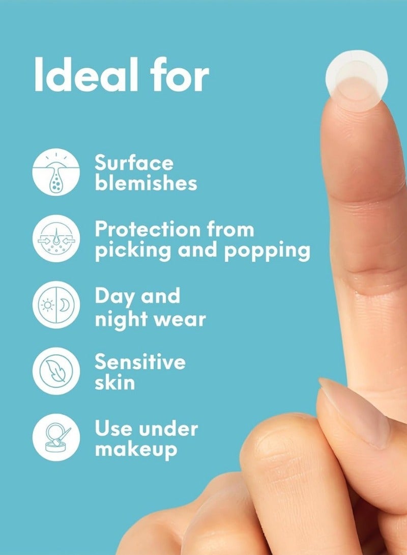 SKIN CHOICE SkinChoice Breakout Patch Classic - Pack of 30 - Hydrocolloid Pimple Patches - Vegan, Fragrance-free, Gluten-free, Latex-free, Parabens-free, Sulfates-free, Cruelty-free for Face and Body - Image 4