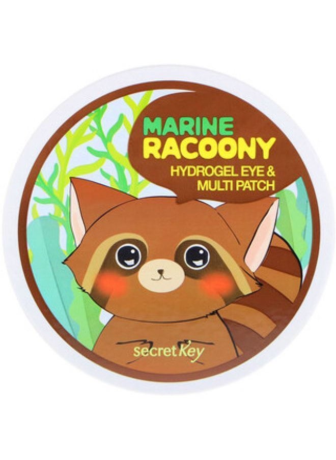 Secret Key Secret Key Marine Racoony Hydrogel Eye & Multipatch 60 Patches 
