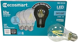 Ecosmart EcoSmart Ecosmart 60W LED Daylight Vintage A19 (60)  - Image 1