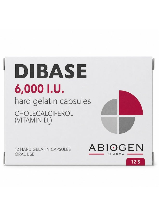 6,000 IU Capsules (12’s)