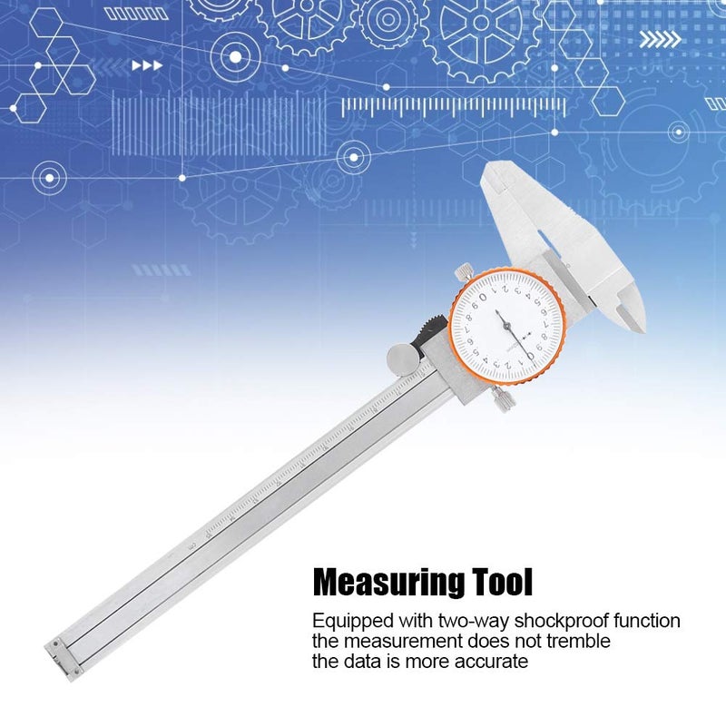 Aluminum Alloy Dial Caliper 0 150mm Shockproof Dual Scale Precision Measuring Tool - Image 3