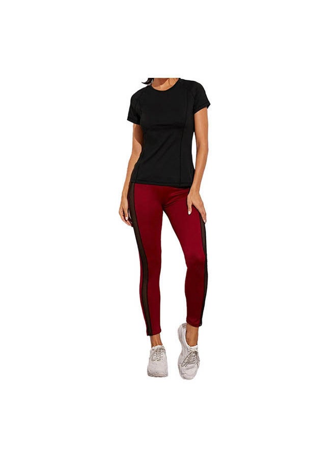 Nileton Plain Basic Round Neck Short Sleeve T-Shirt  - Image 3
