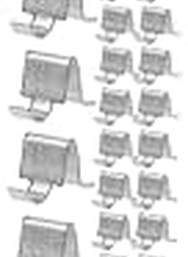 50 Pcs 4 Inch Cabinet Shelf Support Clips Sturdy Brackets for Shelving - Image 1
