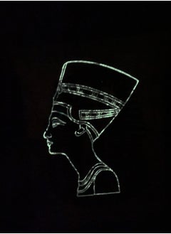 ماركة غير محددة ورقة بردي فرعوني توت عنخ امون مضيئة مقاس cm30x40، ازرق  - Image 2