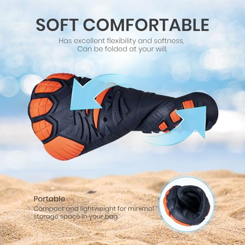 SEEKWAY Barefoot Water Shoes for Kids - Wide Toe Box and Quick-Dry Sand Shoes Toddler for Hiking Swim Beach Pool Kayak Sport Accessories, Camping Essentials Non-Slip for Boys Girls Sizes - Image 3