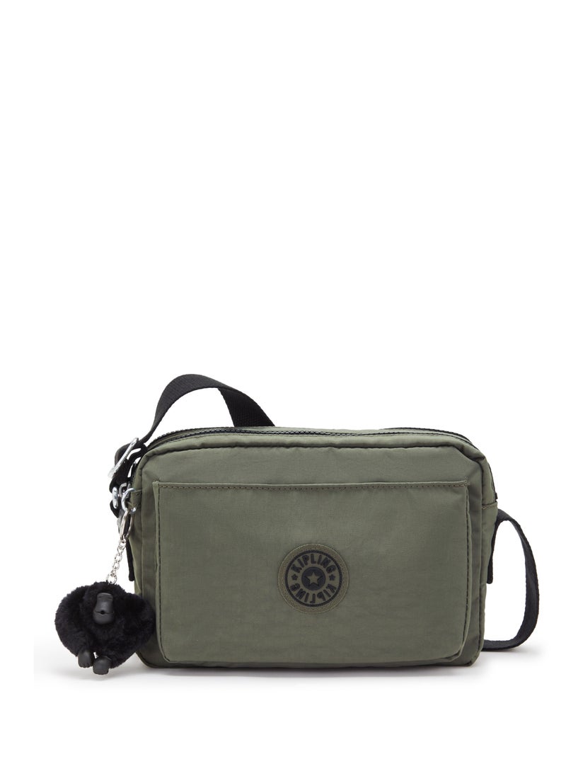 kipling - Abanu M Versatile Medium Crossbody with Adjustable Shoulder Strap Green Moss - Image 1