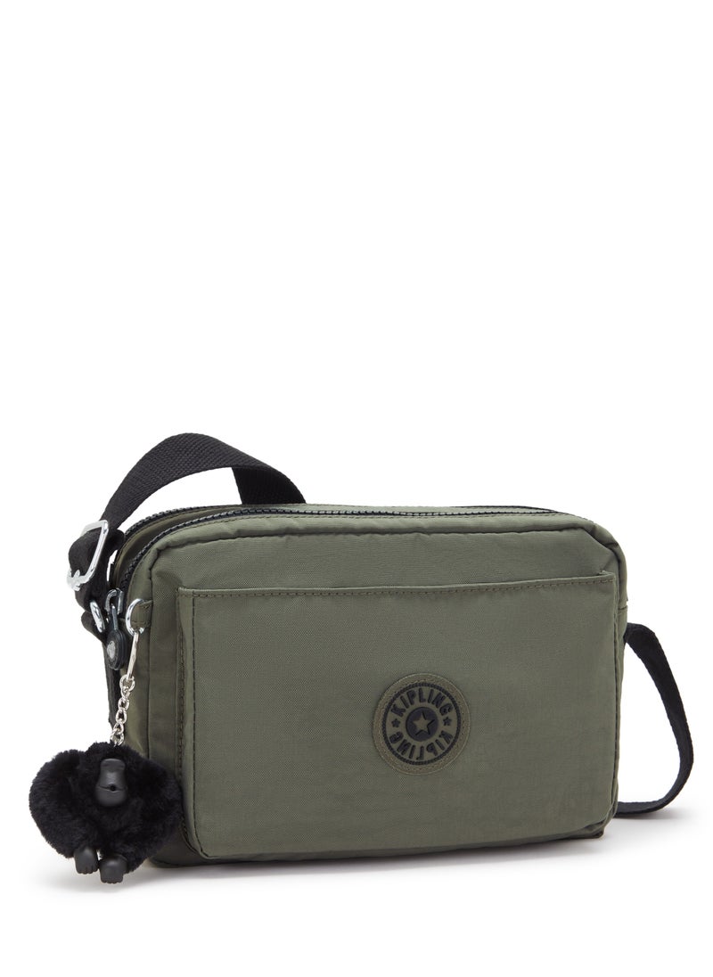 kipling - Abanu M Versatile Medium Crossbody with Adjustable Shoulder Strap Green Moss - Image 1