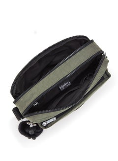 kipling Abanu M Versatile Medium Crossbody with Adjustable Shoulder Strap Green Moss  - Image 3