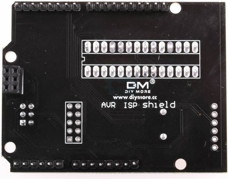Arduino Avr Isp Programming Shield Expansion Card Zif Socket