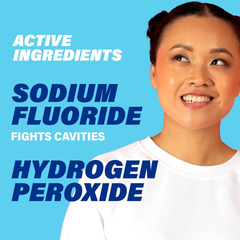 ACT Whitening + Anticavity Fluoride Mouthwash 16.9 fl. oz. With Zero Alcohol, Dye Free, Gentle Mint - Image 5