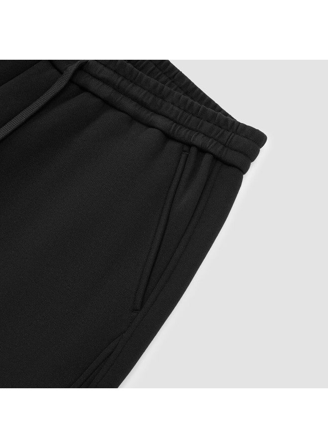 Semir Casual Pants For Men, Winter Thickened Fleece-lined Warm Loose Straight-leg Trousers, Versatile Knitted Pants For , 109725127105 - Image 2