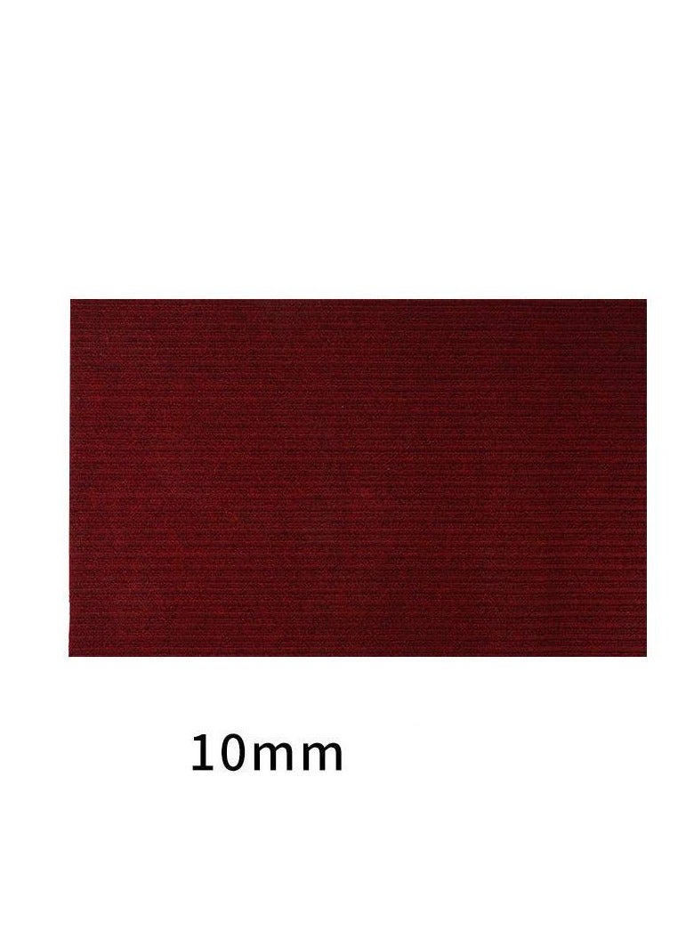 Dust Removing and Water Absorbing Carpet Car Trunk Three Stripe Thickened Elevator Mat Fireproof - Image 1