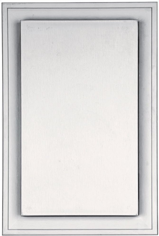 130120010117 Insulated Siding Jumbo Mount Block 117, Bright White