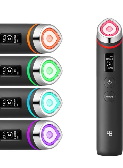 Medicube Age-R Booster Pro 6-in-1 Total Care LED Therapy, latest Upgraded version of Booster-H, for Enhanced Absorption, Radiance, Elasticity, Facial Contouring, and Pore Care, Revolutionary skincare