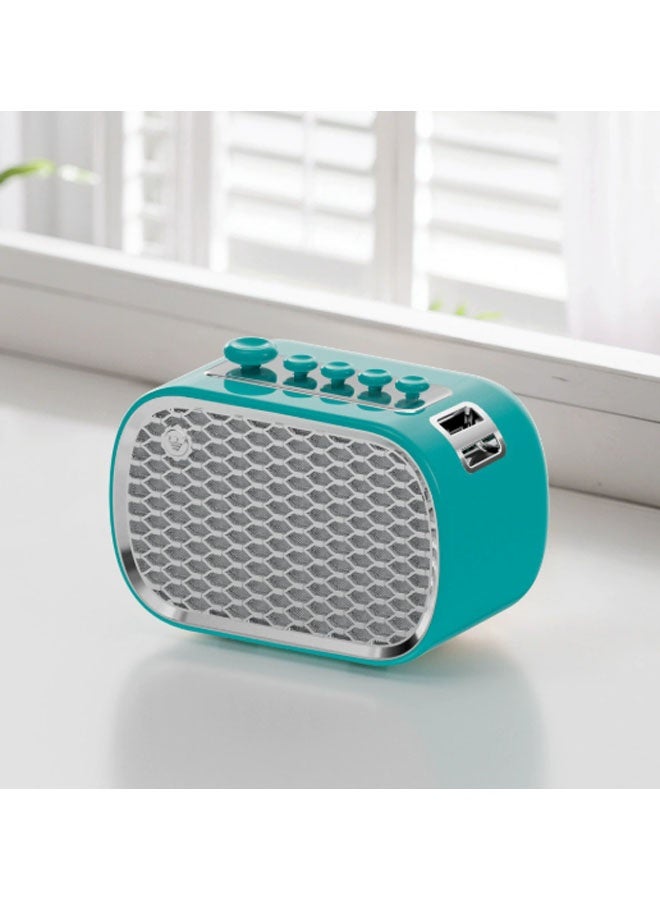 نيوترل مكبر صوت بلوتوث صغير متعدد الوظائف P13 صغير الحجم وسهل الحمل، مثالي للاستماع إلى الموسيقى والرد على المكالمات والاستماع إلى البث الإذاعي. مثالي لحفلات أعياد الميلاد وتناول الطعام في الهواء الطلق وفترات الاسترخاء والتأمل وغيرها. (أزرق) - Image 1