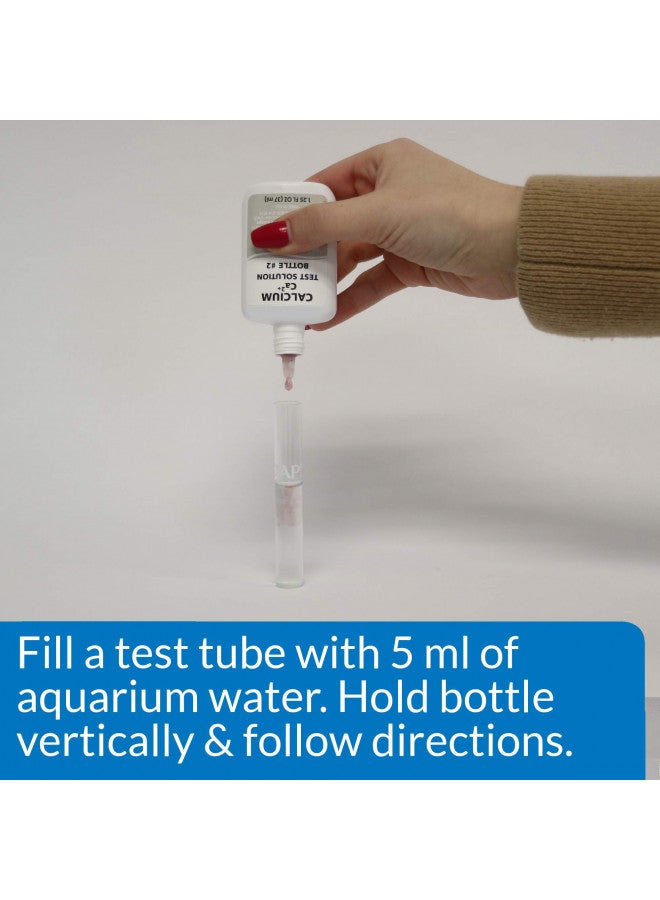 API API CALCIUM TEST KIT Saltwater Aquarium Water 1-Count Test Kit, 69L (69L)  - Image 2