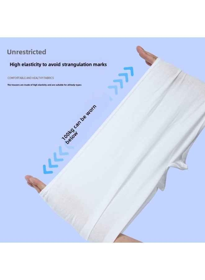 10 Disposable Underwear Sterile Shorts Head Men's And Women's Travel Supplies Sauna Foot Massage Disposable Breathable Underwear-Color:Heather Gray 10 Strips-Size:One Size Fits All In Bulk 50-90kg  - Image 3