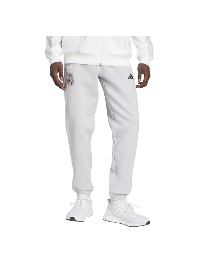 Adidas Real Ubp Dkpn Grey Football Pants For Men XS