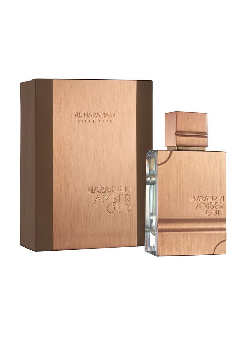 الحرمين عطر العنبر والعود بخاخ  مل للجنسين - ماء عطر - Image 1