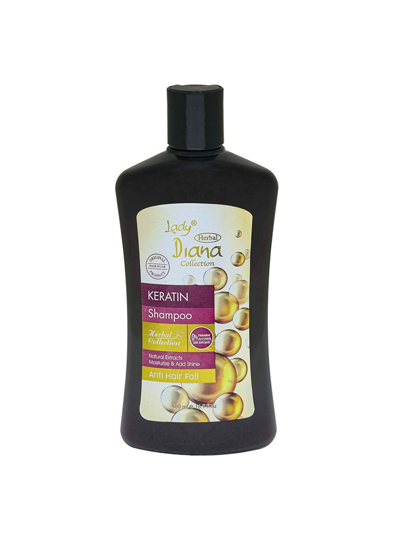 Lady Diana - Lady Diana Keratin Anti-Dandruff Hair Shampoo (500 ml) - Image 1