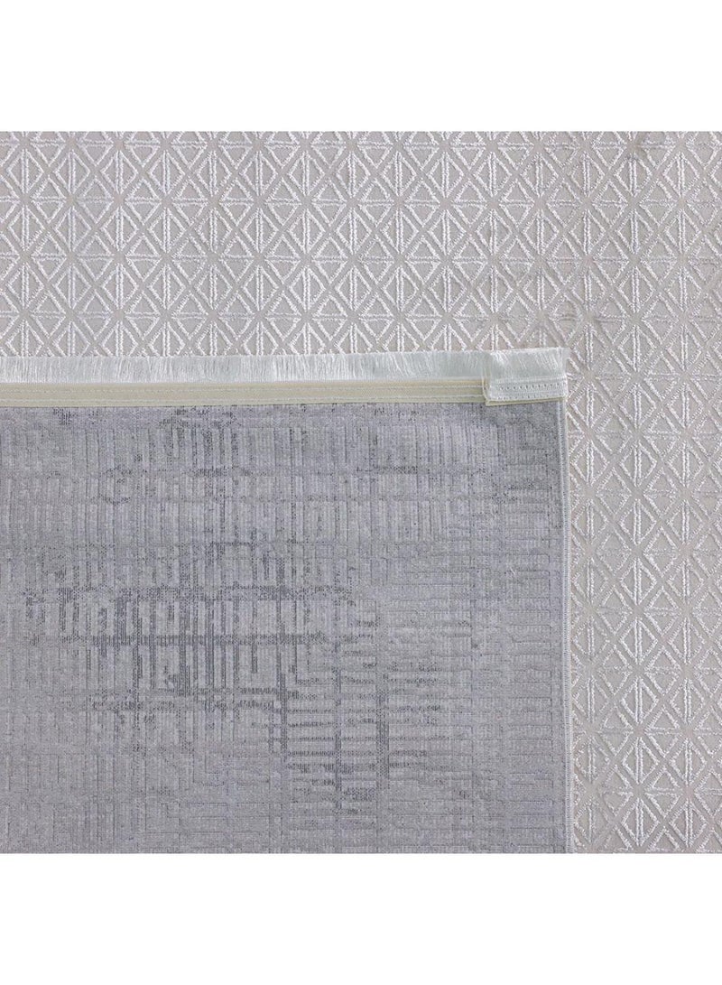 DANUBE HOME Pearl Rug  Polyester Area Rug Floor Covering L180xW120cm-Cream & Black - Image 3