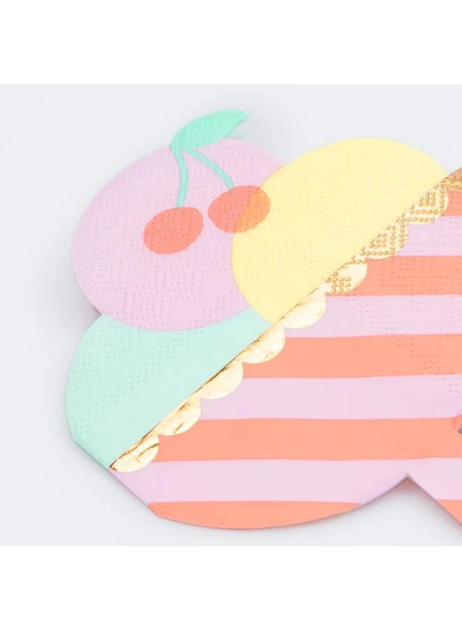 Meri Meri Ice Cream Sundae Napkins