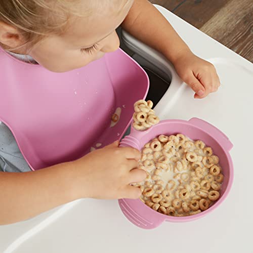 PrimaStella Silicone Baby Bibs – Soft Adjustable Waterproof Bib Set of 2 for Babies & Toddlers | BPA Free - Image 4