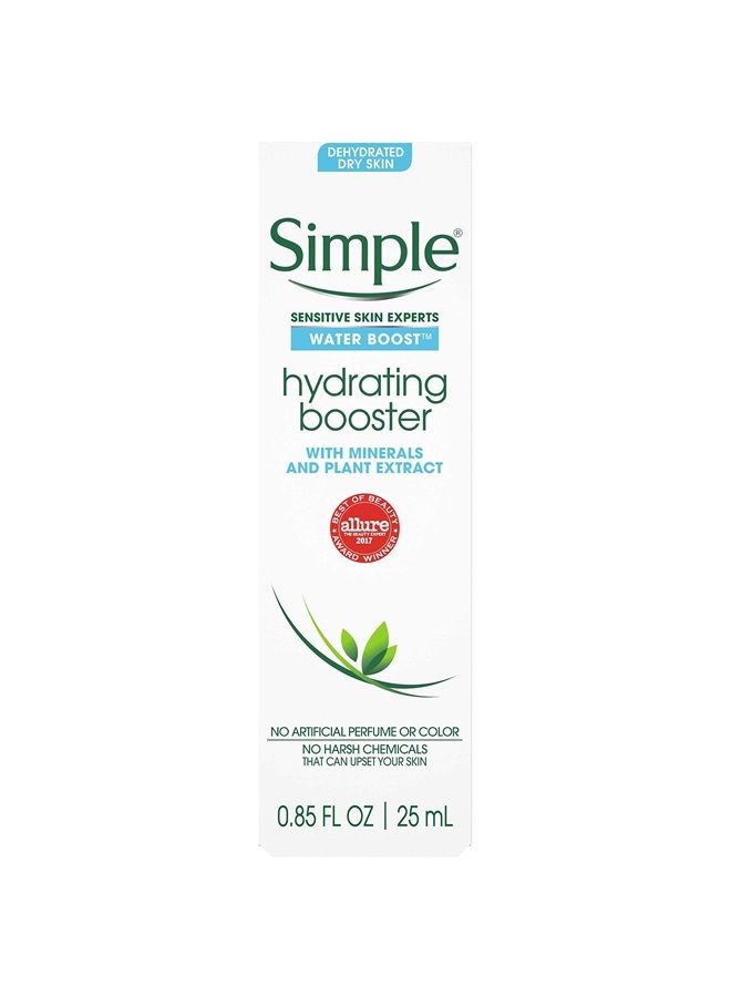 simple Water Boost Hydrating Booster Sensitive Skin 1 oz - Image 1