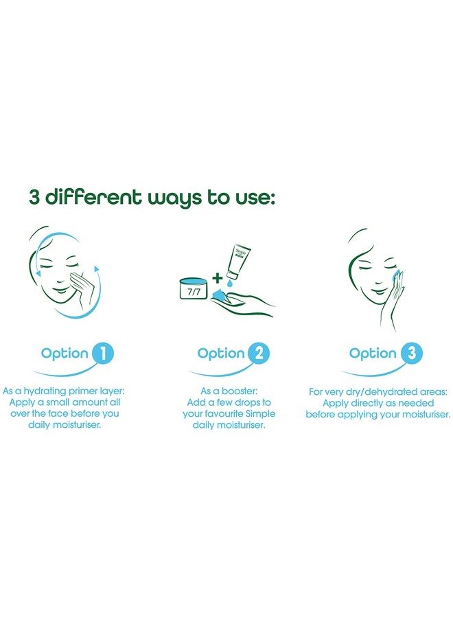 simple Water Boost Hydrating Booster Sensitive Skin 1 oz - Image 4