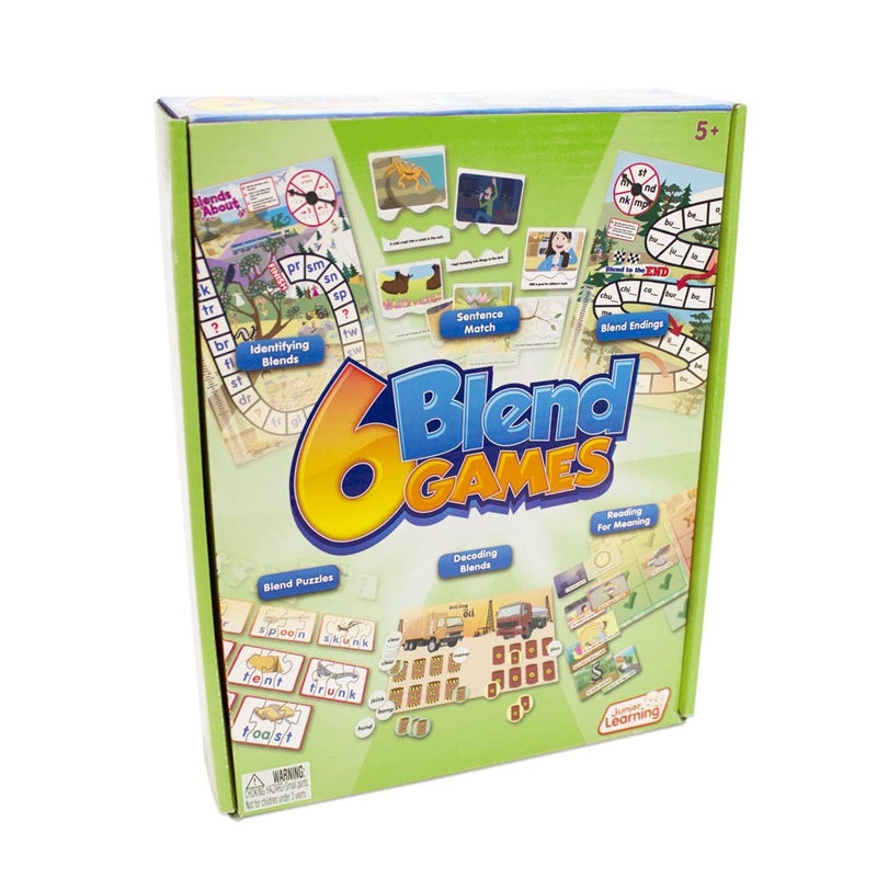 Junior Learning JL410 6 Blend GamesMulti Medium - Image 2