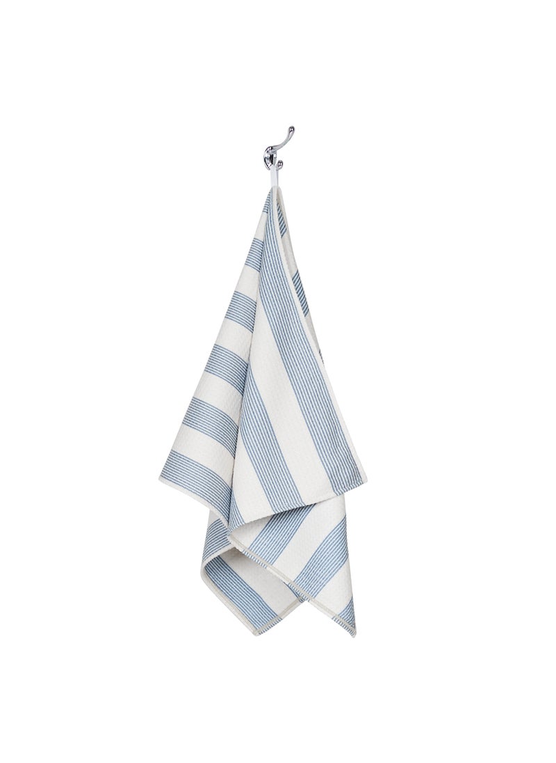 Dock & Bay Dock & Bay Bath Towel, Waffle Fabric Shower Towel for Home, Quick Dry, Super Absorbent, 100% recycled, Extra Large (180 x 90 cm)  - Storm Cloud  - Image 2
