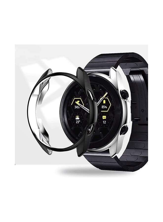 NIBEMINENT Soft TPU Watch Case For Samsung Galaxy 3 41mm Black/Clear - Image 1