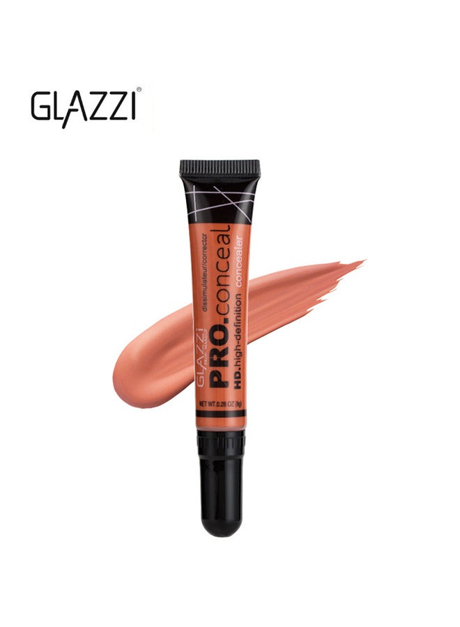 GLAZZI Pro Conceal HD Concealer, Orange Corrector, 0.28 Ounce - Image 1