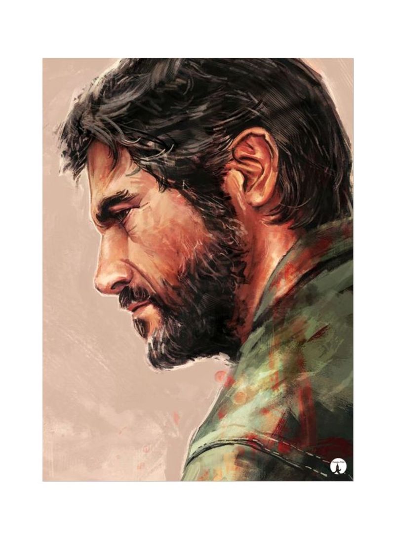 Last Of Us Printed Mouse Pad Green/Beige/Black