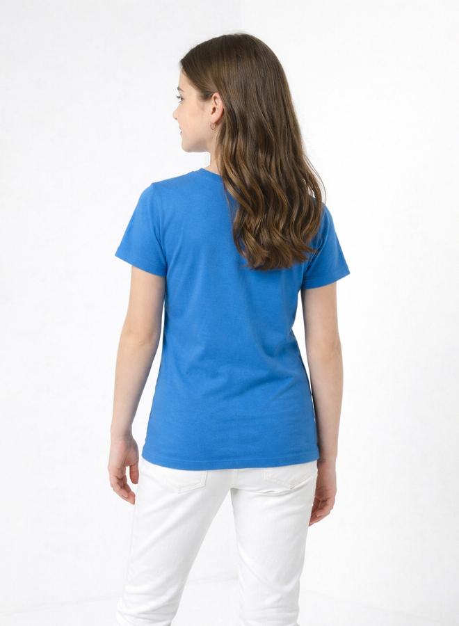 Polo Play Teen Girls Logo Crew Neck T-Shirt - Image 3