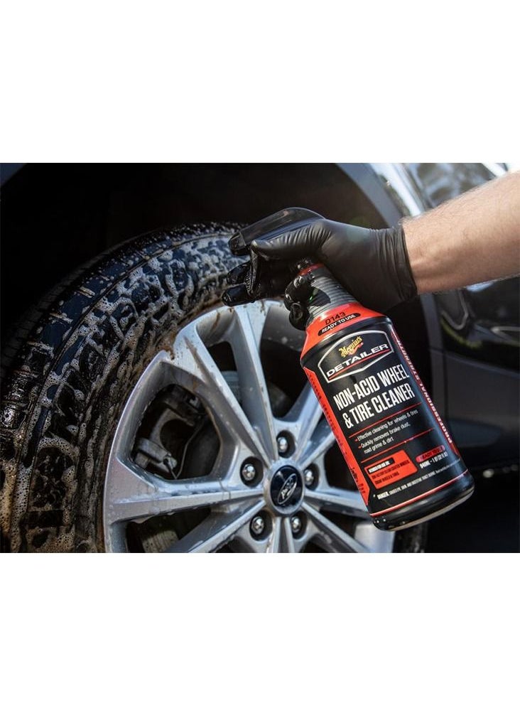 Meguiar's - DRTU14332 Detailer Non-Acid Wheel & Tire Cleaner 946ml (D143) - Image 1