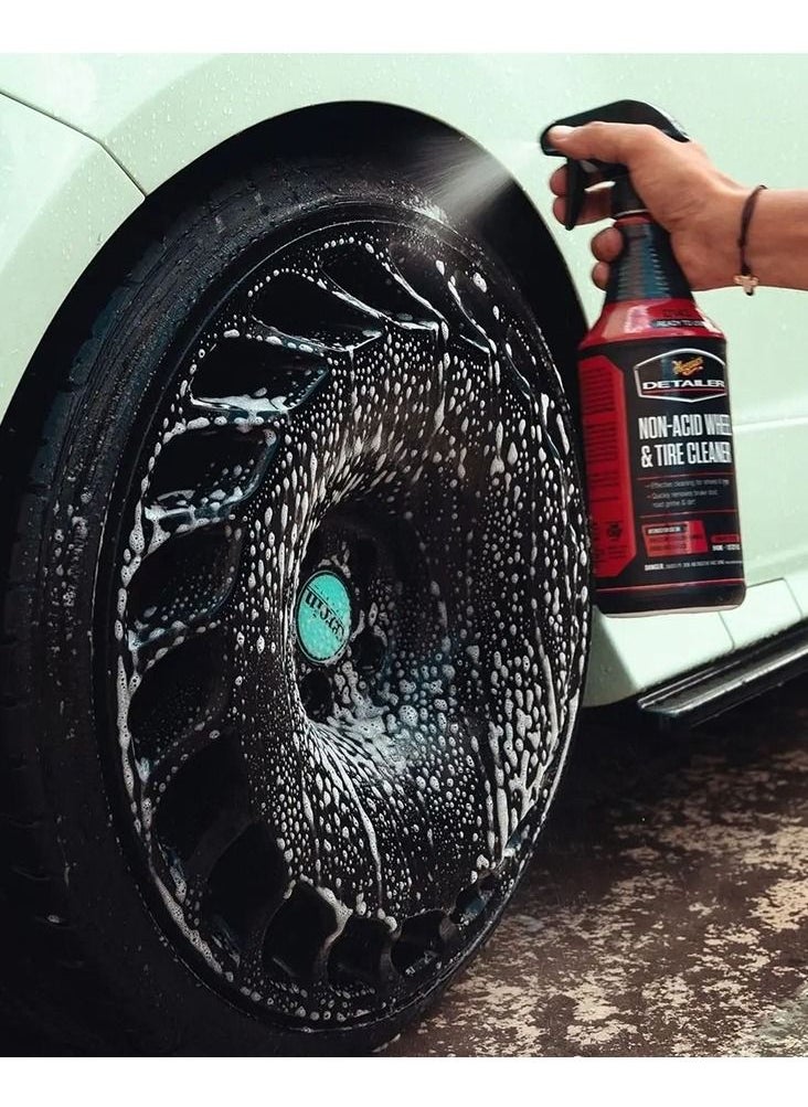 Meguiar's - DRTU14332 Detailer Non-Acid Wheel & Tire Cleaner 946ml (D143) - Image 1