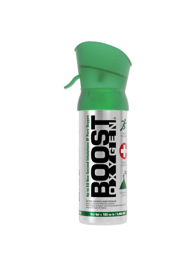 BOOST OXYGEN Pocket Size Natural 3L Canister | Respiratory Support for Aerobic Recovery, Altitude, Performance & Health (1 Pack) - Image 1