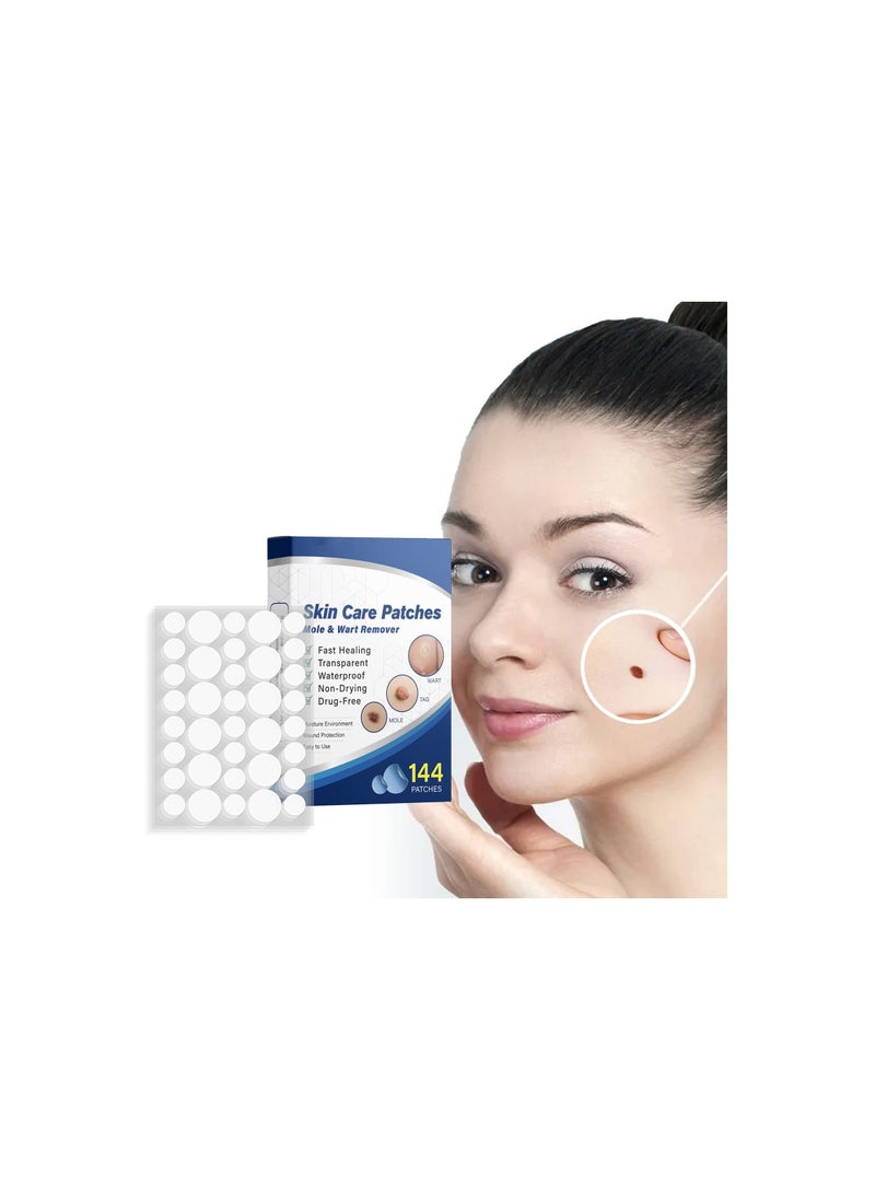 Y&D Remover Patches, Removal Kit, Fast and Easy Operate Skin Home Tool, Flesh Nevus Black Lightening Agent Patch, Safe & Painless(144Pcs)  - Image 1