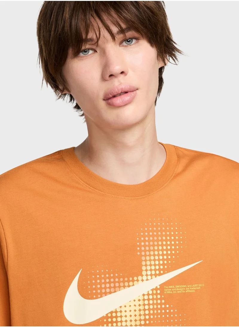 Nike 6 Month Swoosh T-Shirt