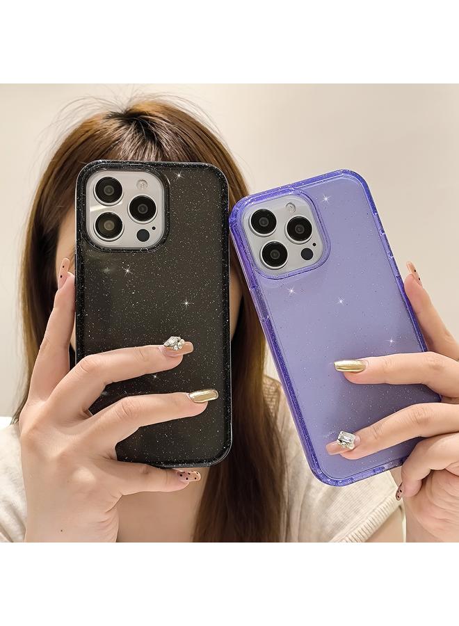 S-TOP Case For iPhone 15 Pro Max Glitter Powder TPU Hybrid PC Phone Case - Image 4