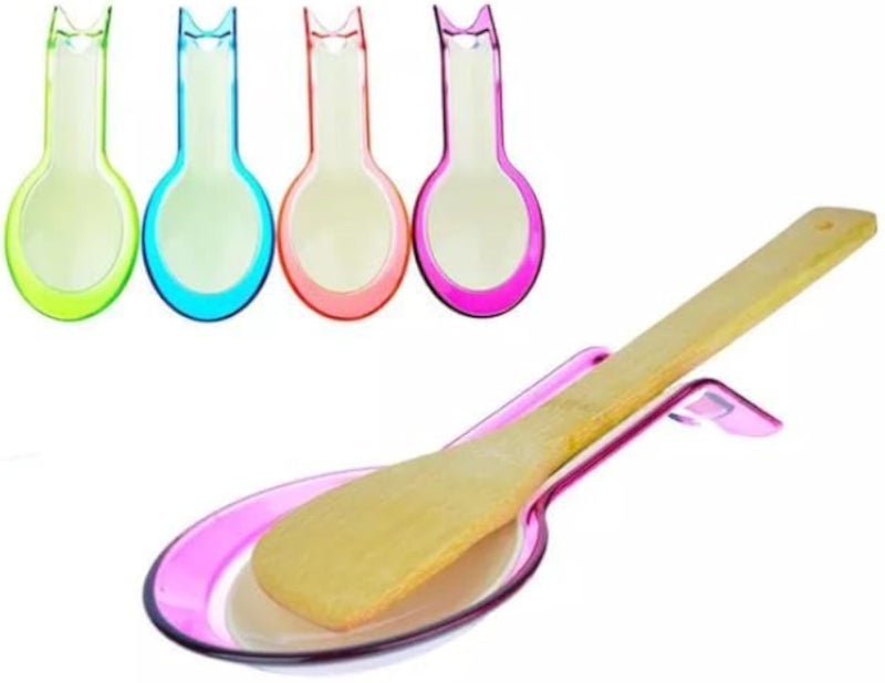 حامل ملاعق بلاستيكي للمطبخ - تصميم عملي وأنيق