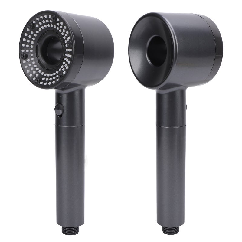Filtered Shower Head: 258 Nozzles 18 Layer Filtration Premium ABS Plastic Chrome Finish - High Pressure Efficient Filtration One Button Stop Adjustable Pressure Handheld Showerhead for Household Use - Image 2