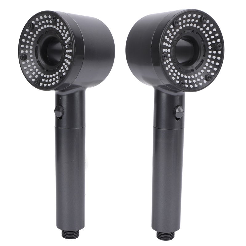 Filtered Shower Head: 258 Nozzles 18 Layer Filtration Premium ABS Plastic Chrome Finish - High Pressure Efficient Filtration One Button Stop Adjustable Pressure Handheld Showerhead for Household Use - Image 5